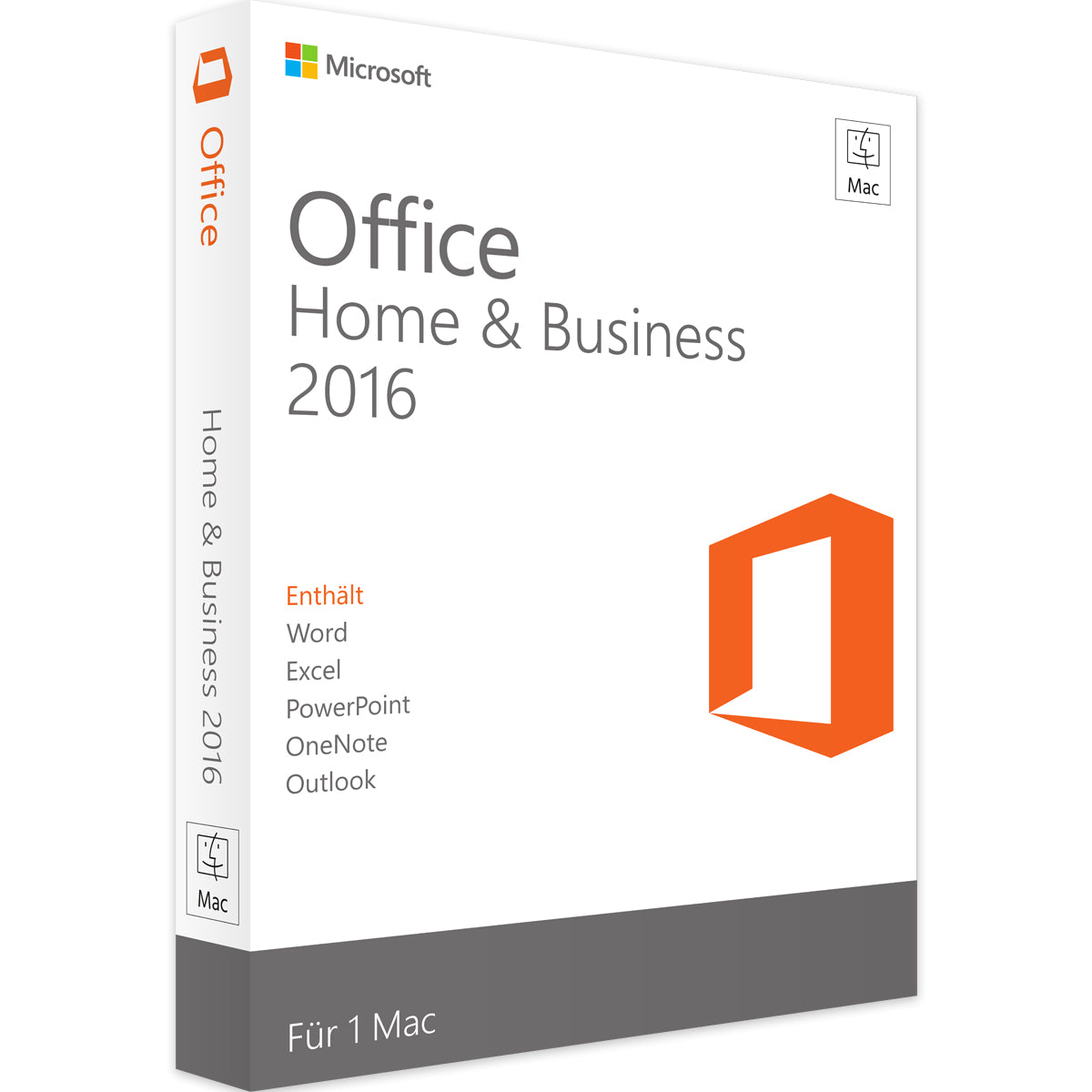 Microsoft Office 2016 Home & Business | für Mac I Produktschlüssel