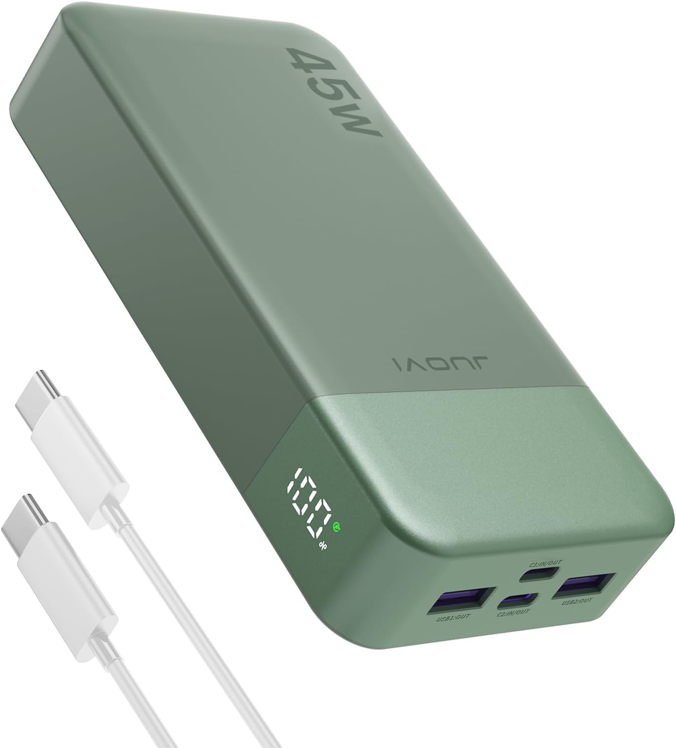 Powerbank mit 20.000 mAh(45W) - JUOVI J2621