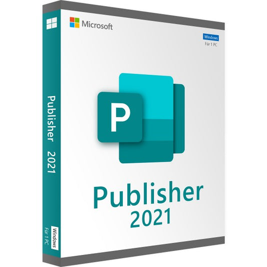 Microsoft Publisher 2021 | für Windows